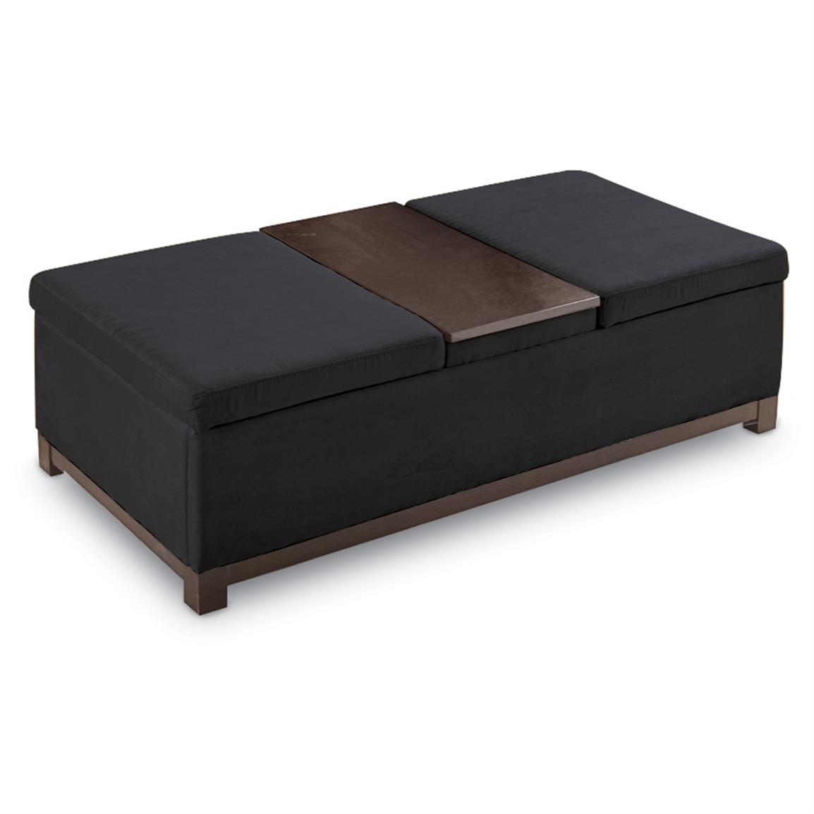 Storage Coffee Table / Ottoman - 117915, Living Room at
