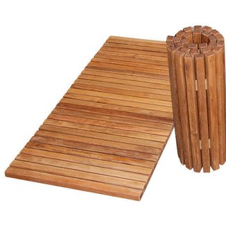 Teak Wood Bath Mat - VisualHunt