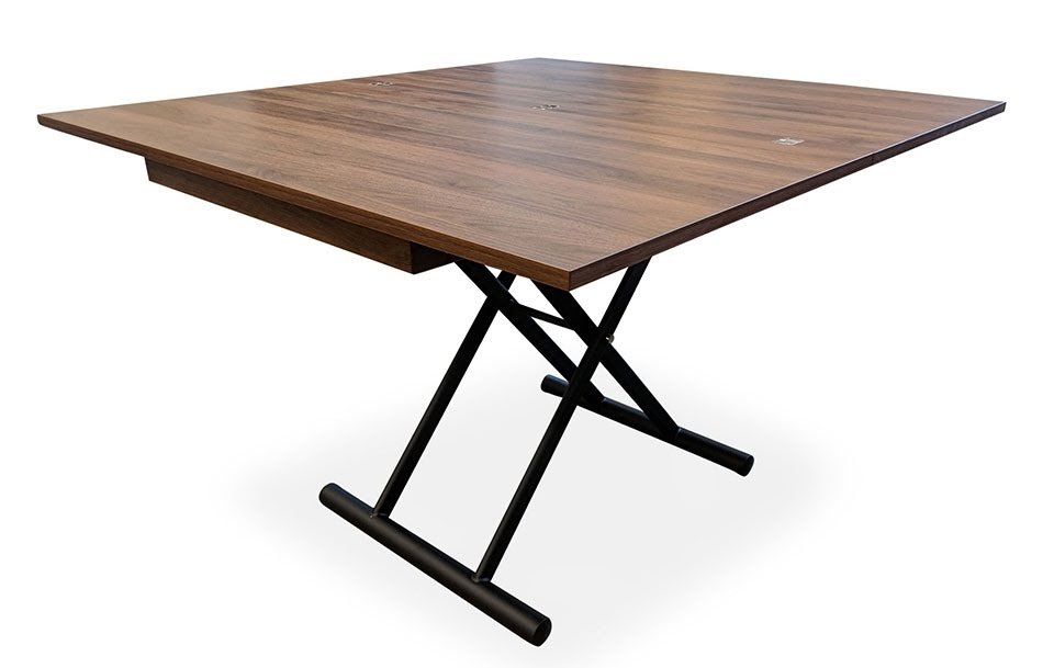 The Alzare Easily Transforms from a Coffee Table into a