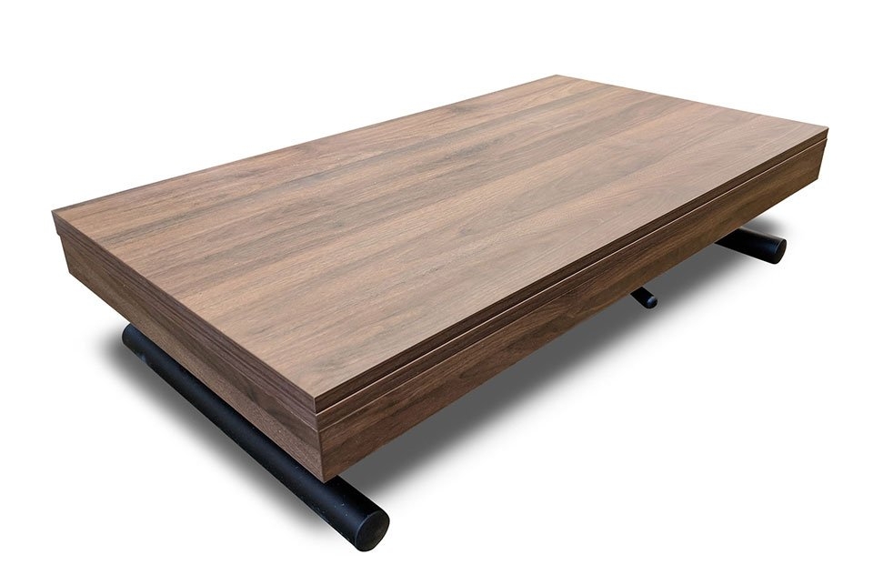 The Alzare Easily Transforms from a Coffee Table into a