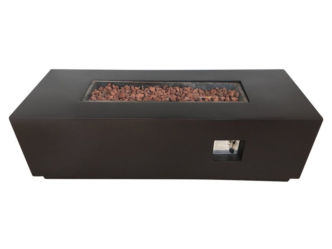 Torch Concrete Propane Fire Pit Table