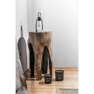 Tree Stump Table, Reclaimed Wood Coffee Table, Wood Furniture, Wooden Stool, Rustic Decor, Tea Table