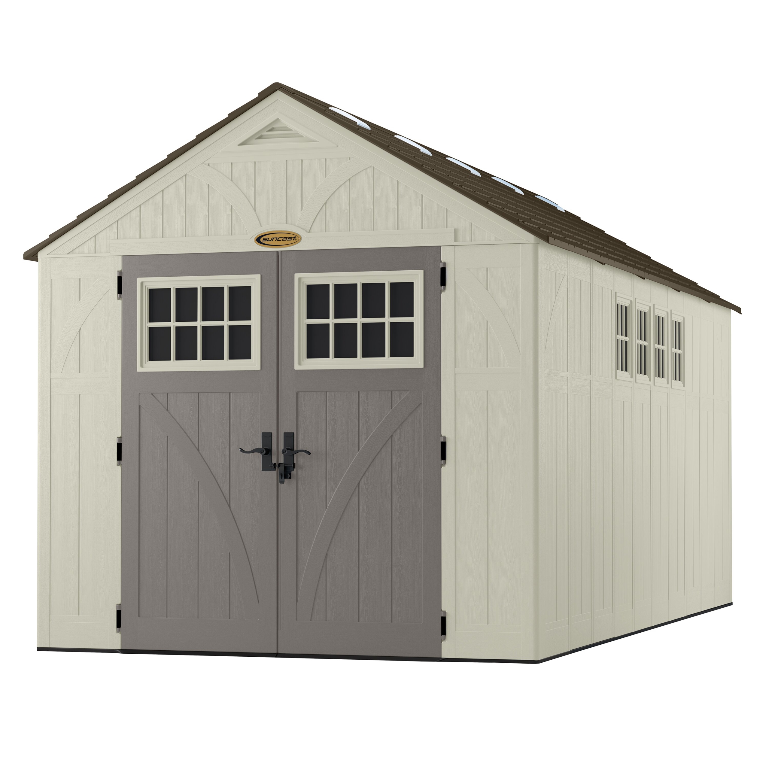 Tremont 8.5 ft. W x 16.5 ft. D Plastic Storage Shed