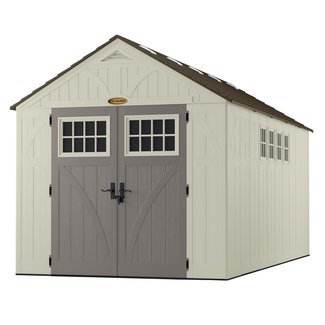 Tremont 8.5 ft. W x 16.5 ft. D Plastic Storage Shed