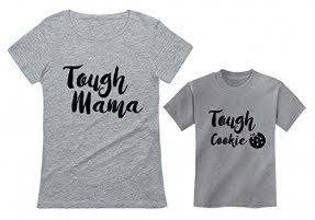 matching shirts for mom son and daughter