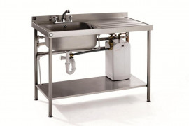 Stainless Steel Sink With Drainboard