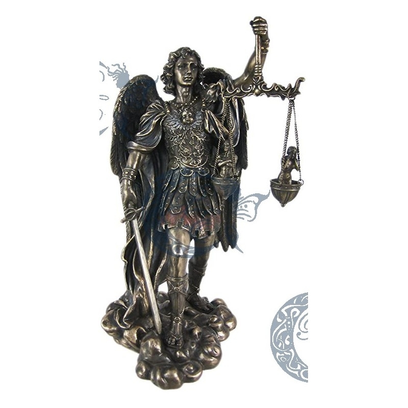 Veronese St. Michael Weighing Souls Statue Figure Saint Angel