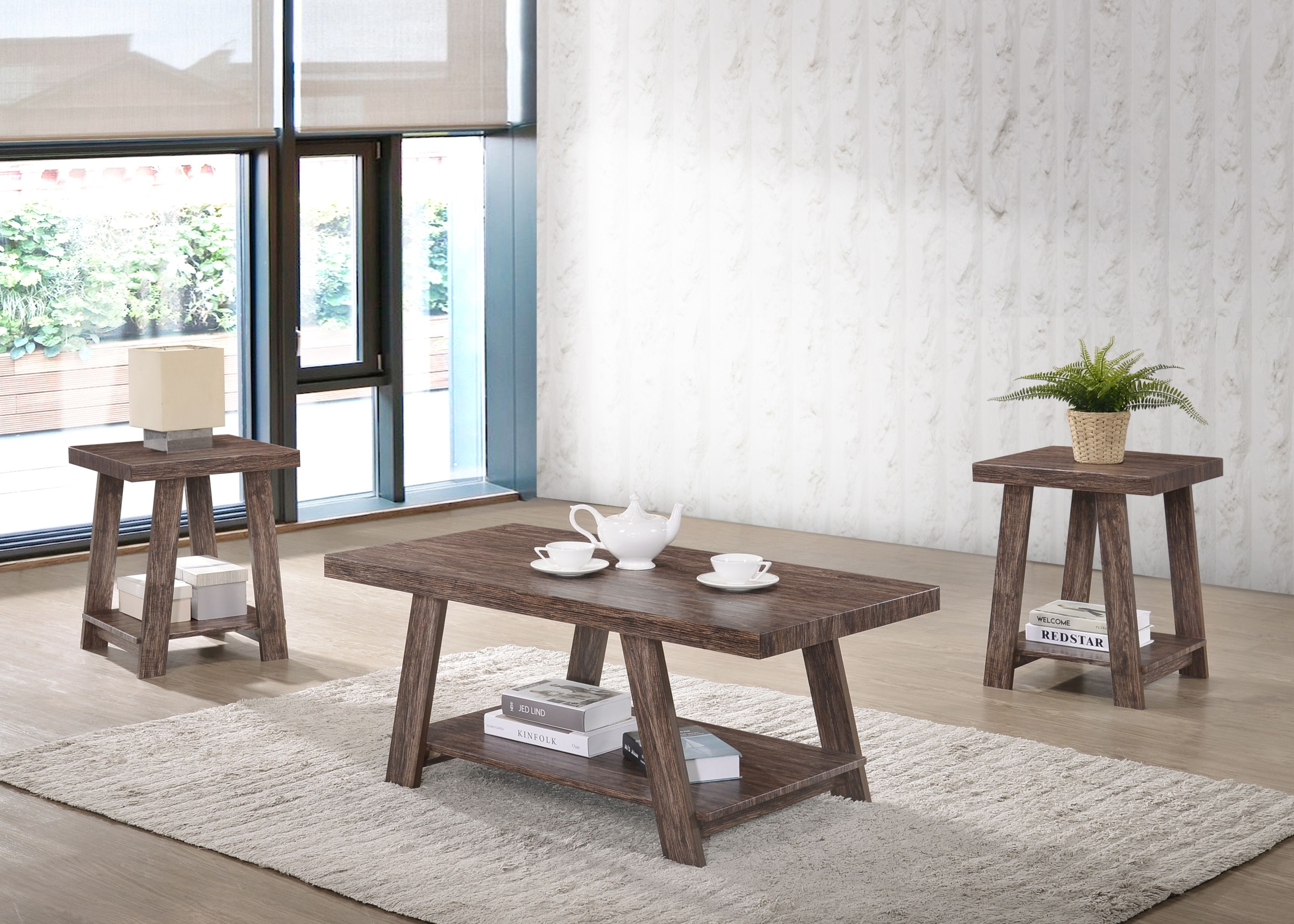 Victoria 3 Piece Coffee Table Set