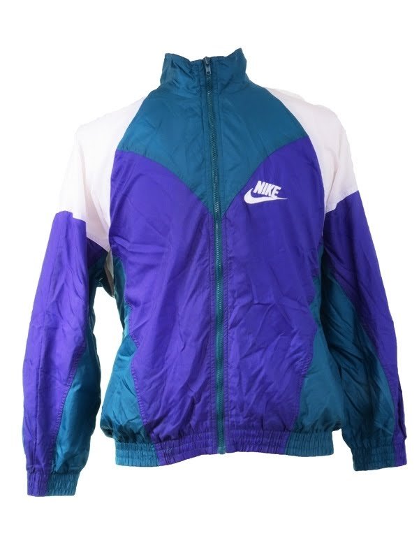 blue and purple nike jacket