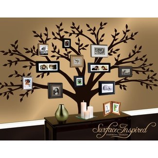 Wall Decal Family Tree Decal by SurfaceInspired on Etsy