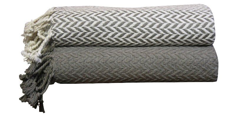 Wallasey Cotton Throw Blanket