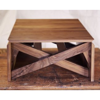 Walnut transforming coffee/table | Abodeacious
