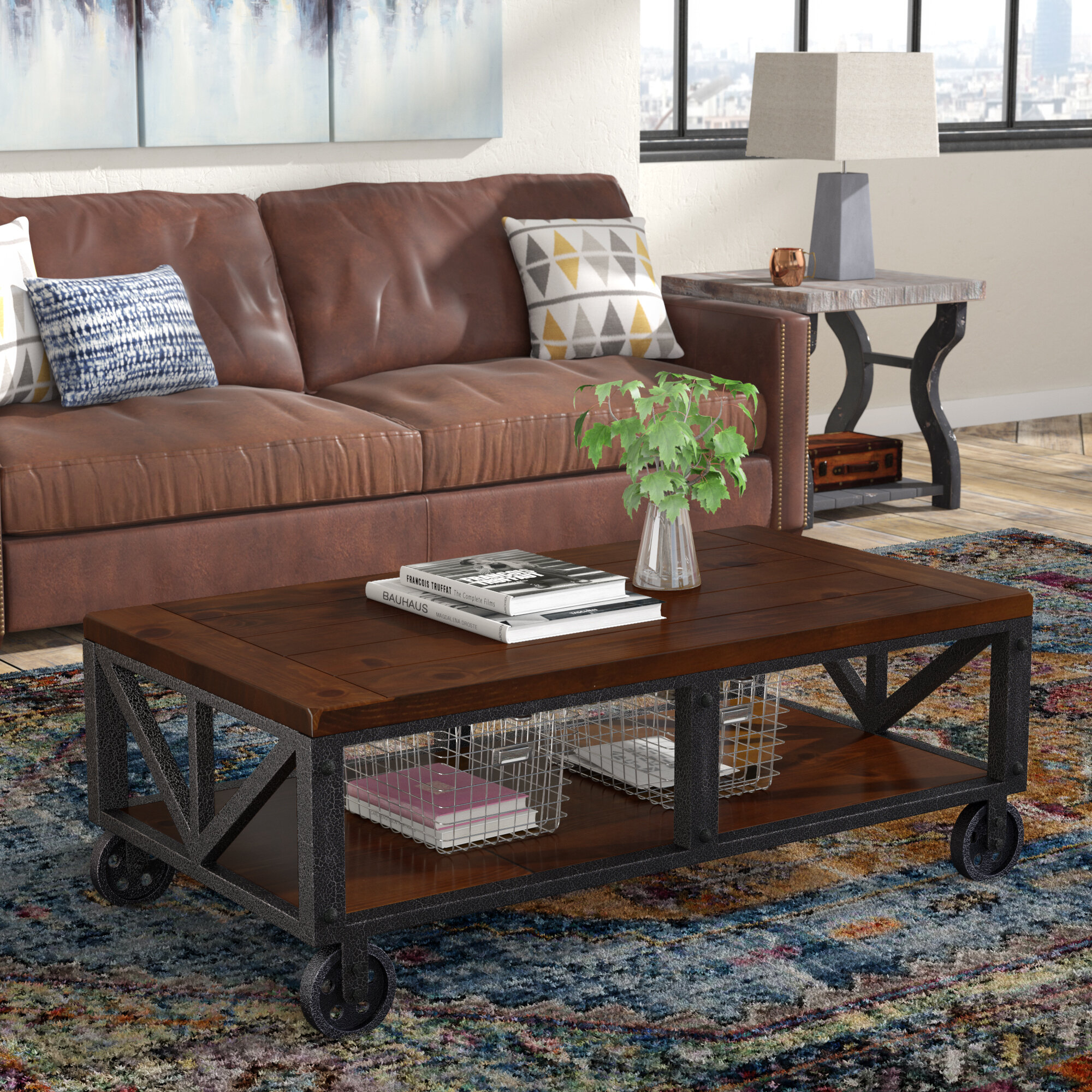 Warleigh Coffee Table with Casters