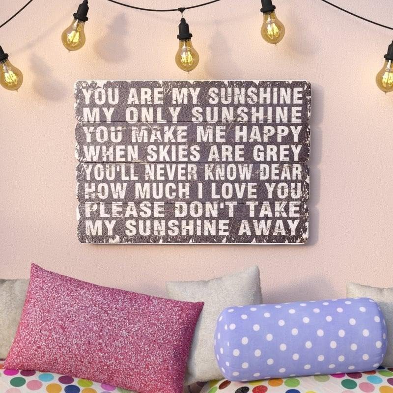 You Are My Sunshine Wall Decor Hobby Lobby – Wall Design Ideas
