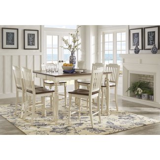 Whiteland 7 Piece Extendable Dining Set