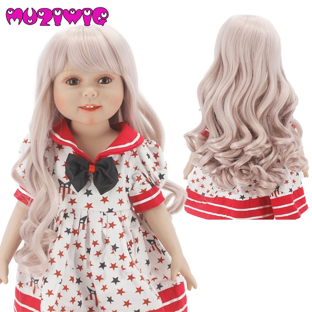 Exquisite Doll Designs Custom Doll Wigs - American Girl Size Wigs