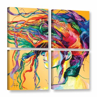 'Windswept' Multi-Piece Image on Wrapped Canvas