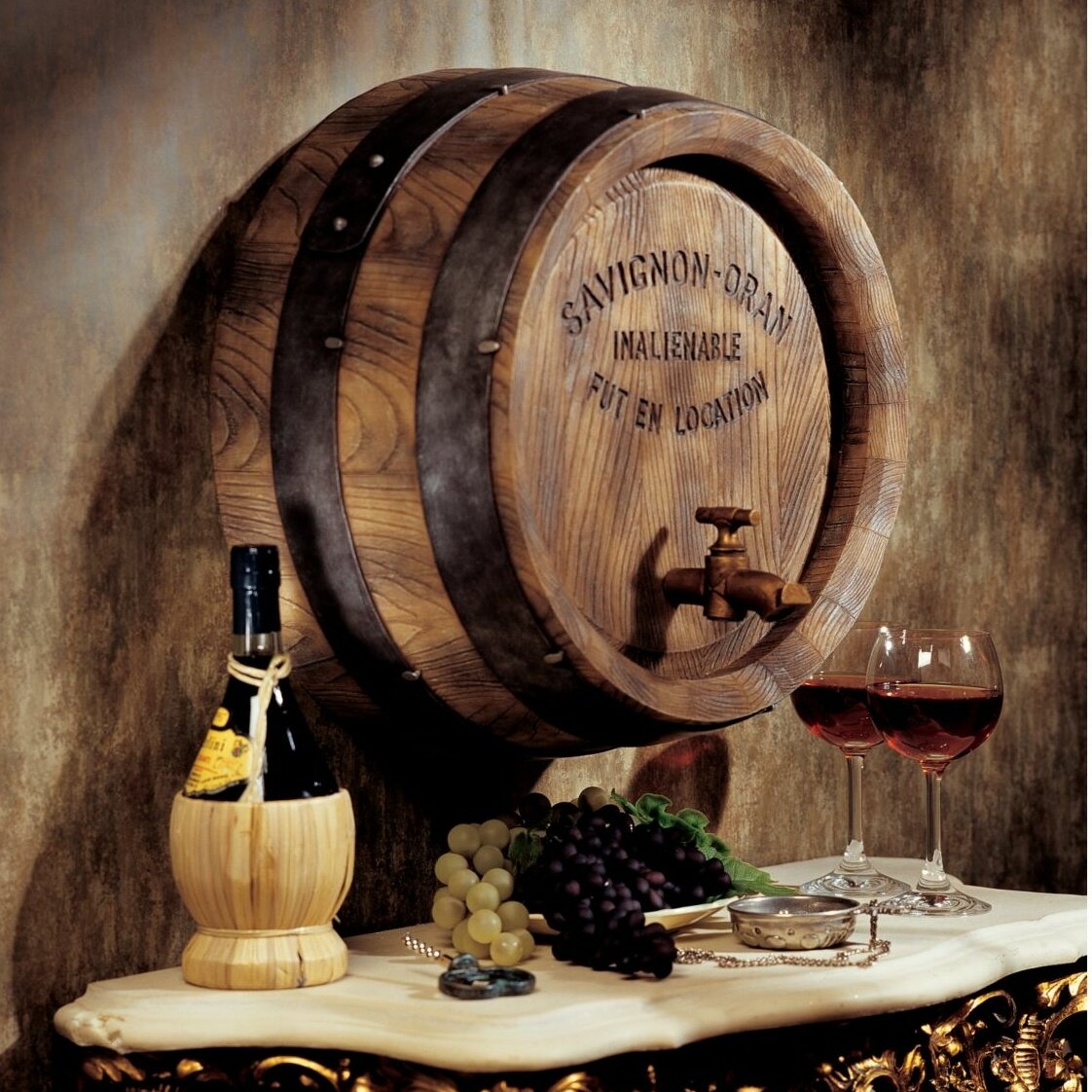 Wine Barrel Wall Decor
