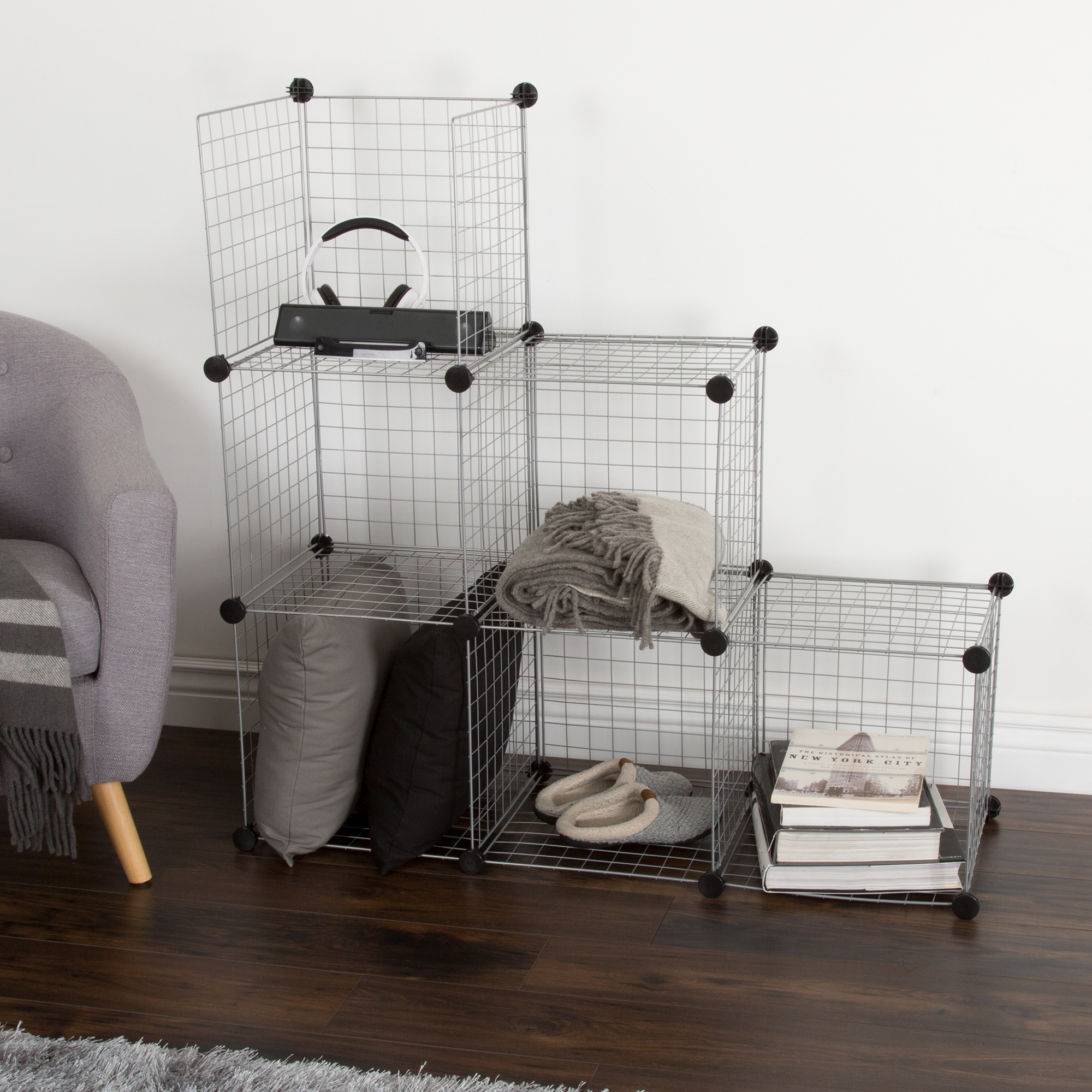 Decorative Metal Storage Bins VisualHunt