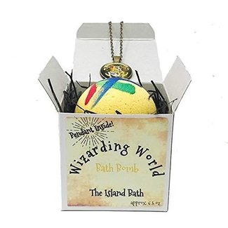Wizard World Bath Bomb Gift Box with Wizard World Pendant - Made in USA