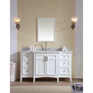 Xavier 60" Single Bathroom Vanity Set