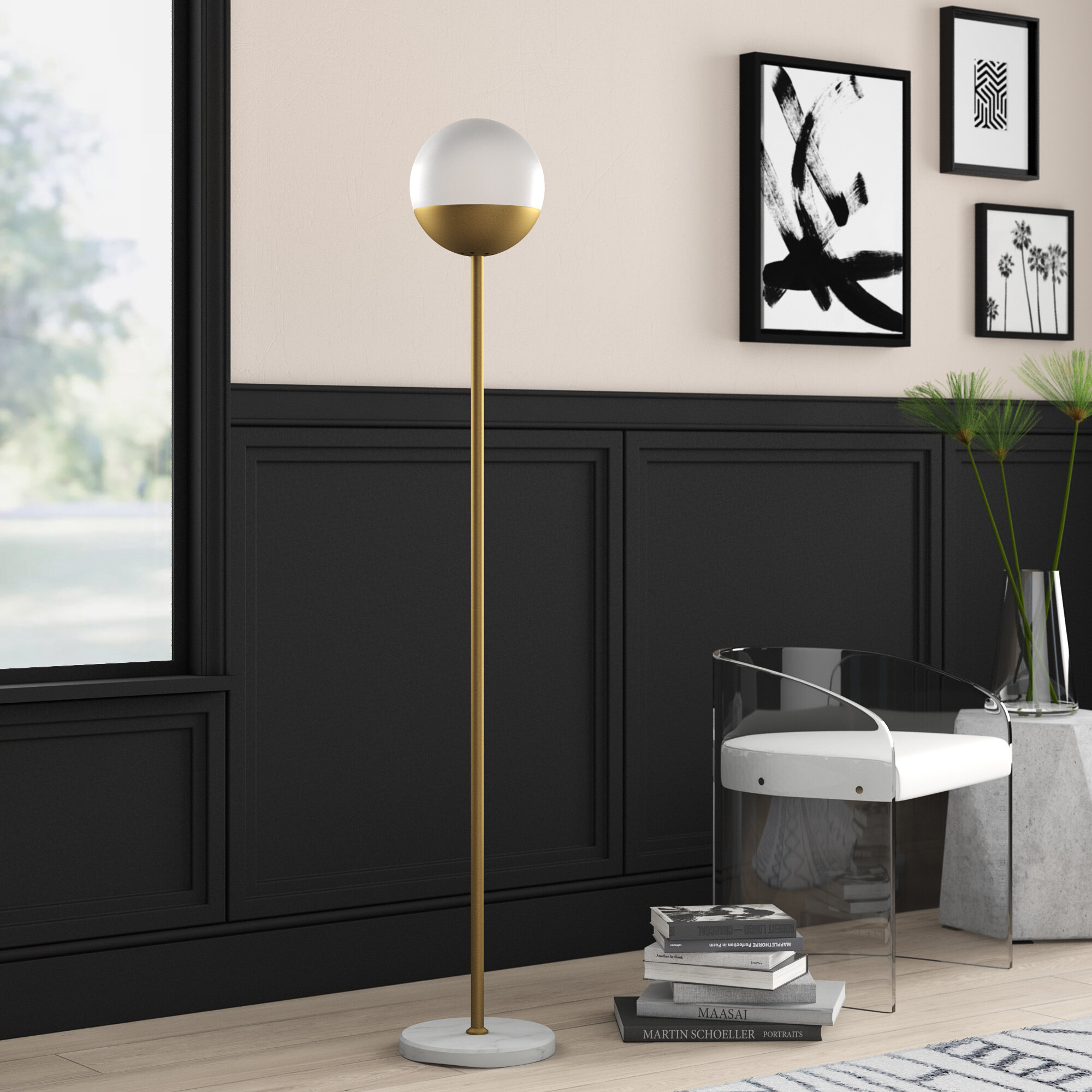 Yearby 62" Traditional Floor Lamp