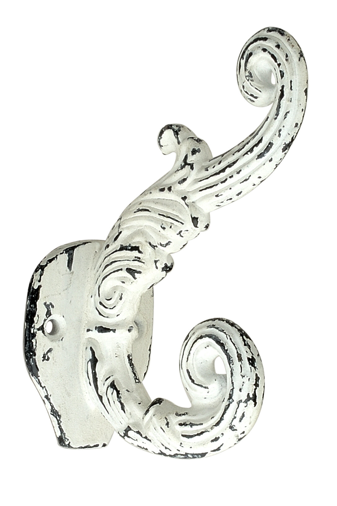 Zoie Floral Scroll Hat Wall Hook (Set of 2)