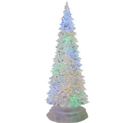 12-3/4" LED Color Changing Acrylic Christmas Tree by ...
