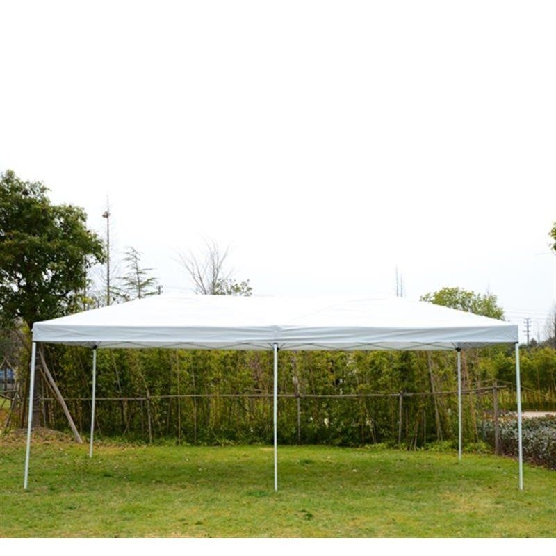 20 Ft. W x 10 Ft. D Steel Pop-Up Party Tent Canopy