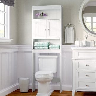 23.25" W x 66.5" H Over the Toilet Storage