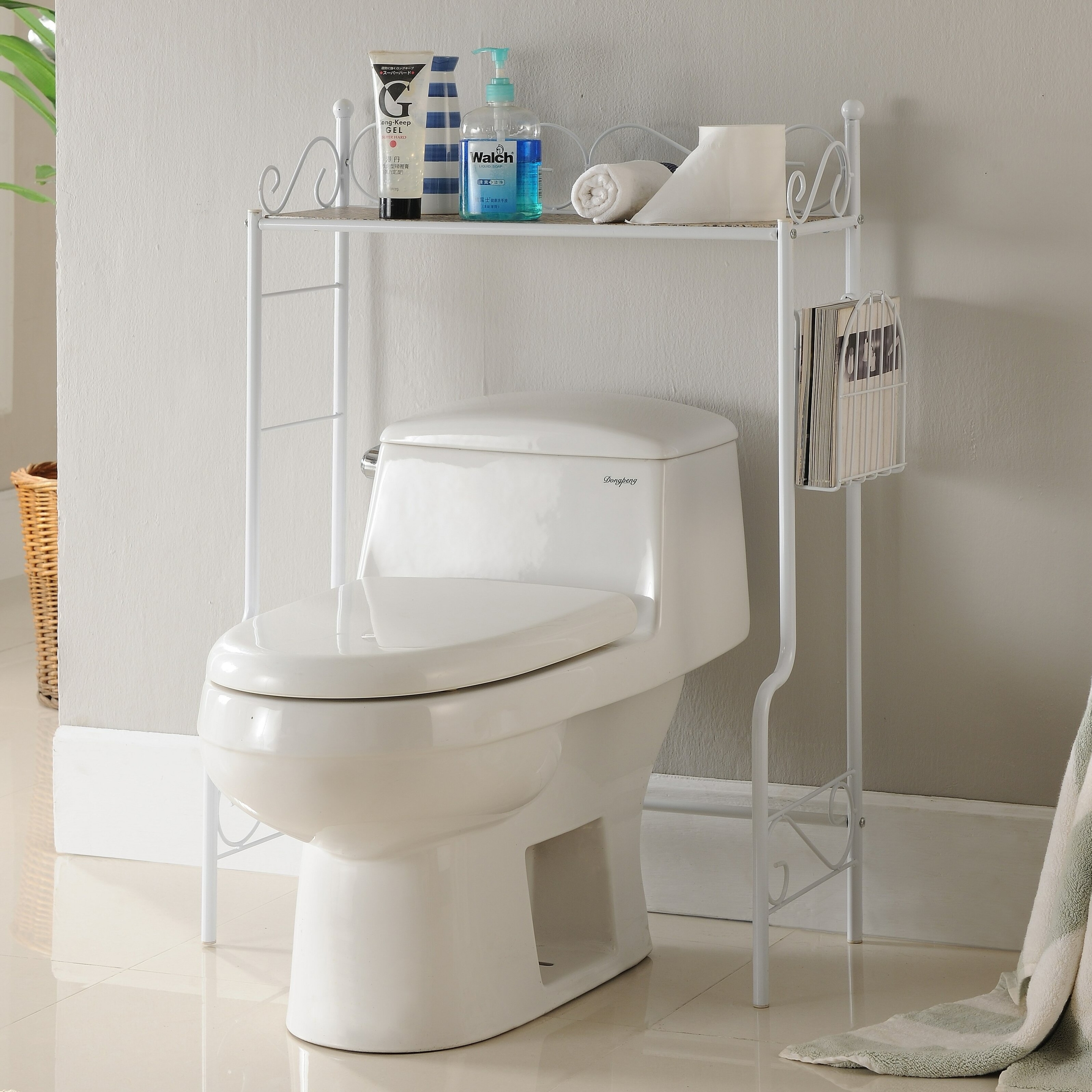 26" W x 36" H Over the Toilet Storage