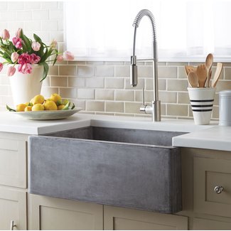 30" L x 18" W Farmhouse Kitchen Sink