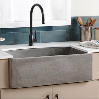 33" L x 21" W Farmhouse Kitchen Sink