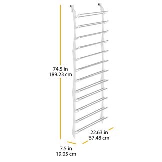 36 Pair Overdoor Shoe Organizer