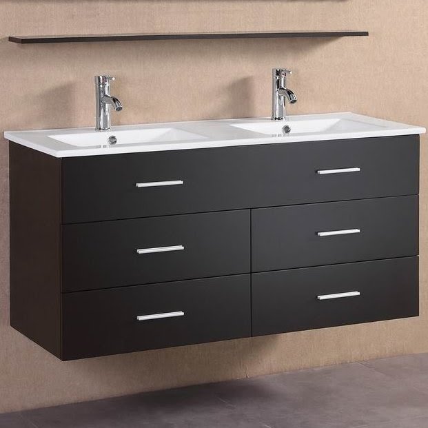 48" Double Bathroom Vanity Set