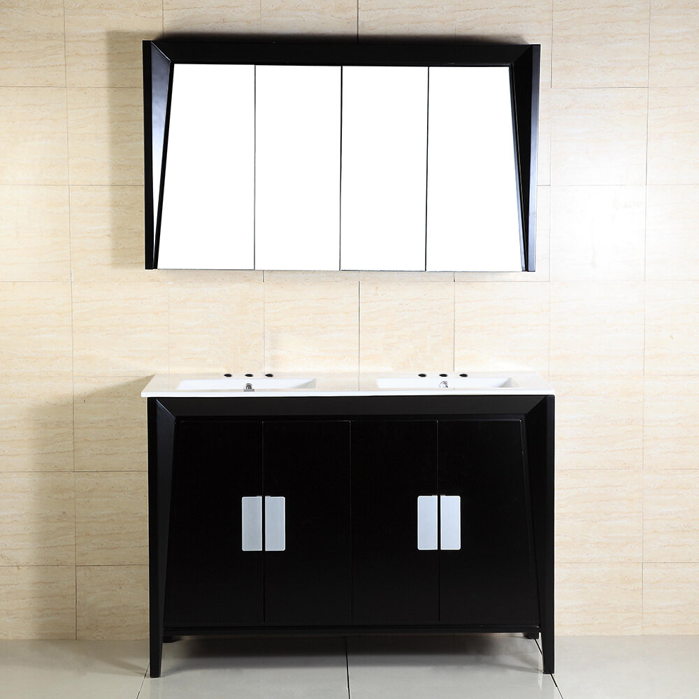 48" Double Sink Vanity