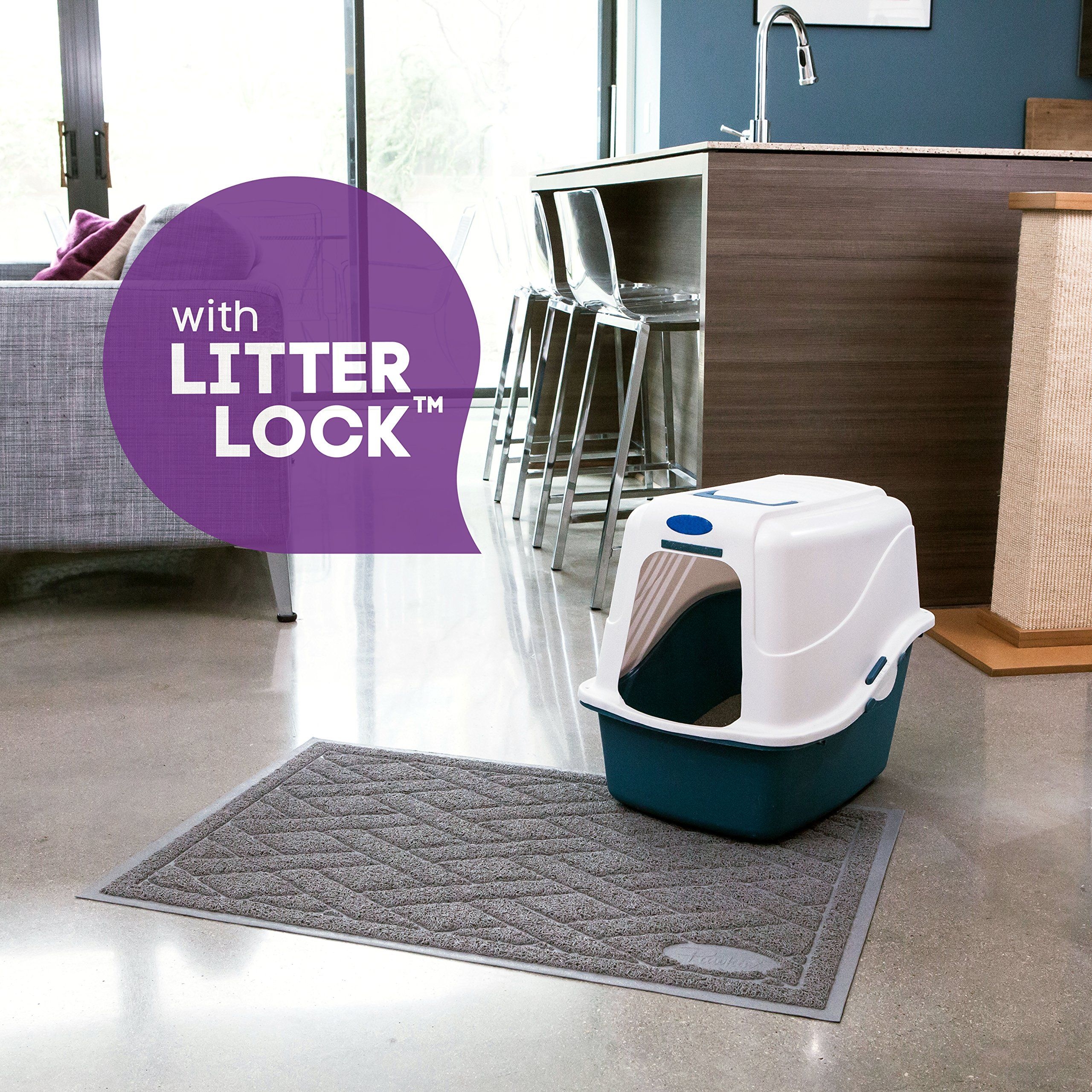 extra large litter box mat