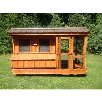 5x6 Chicken Coop with Run | Amish Built Chicken Coops
