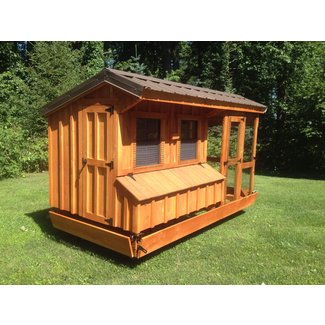 5x6 Chicken Coop with Run | Amish Built Chicken Coops