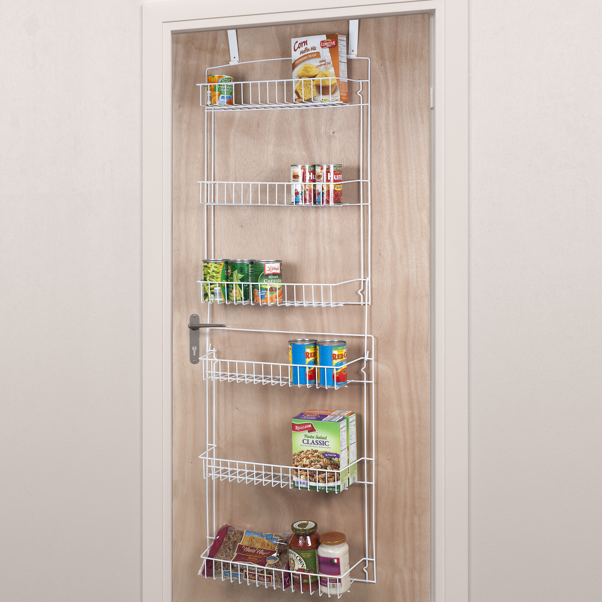 6 Basket Overdoor Organizer