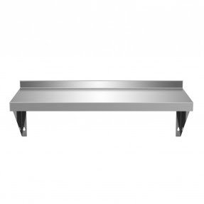 600 900 1200mm Stainless Steel Wall Shelf With Brackets ...