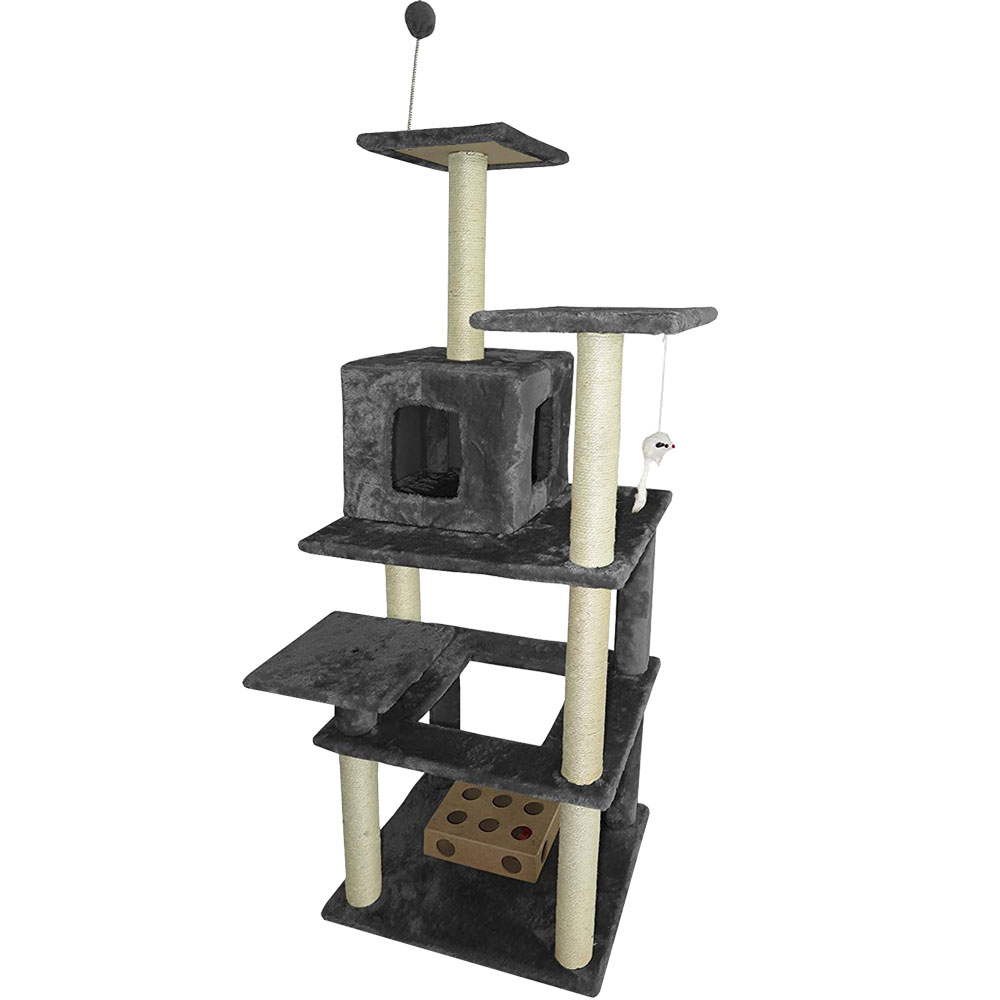69" Arnoldo Highrise Playground Cat Tree