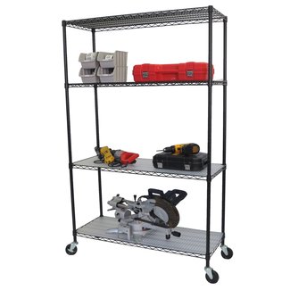 77" H 4 Shelf Shelving Unit
