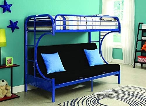 single futon bunk bed
