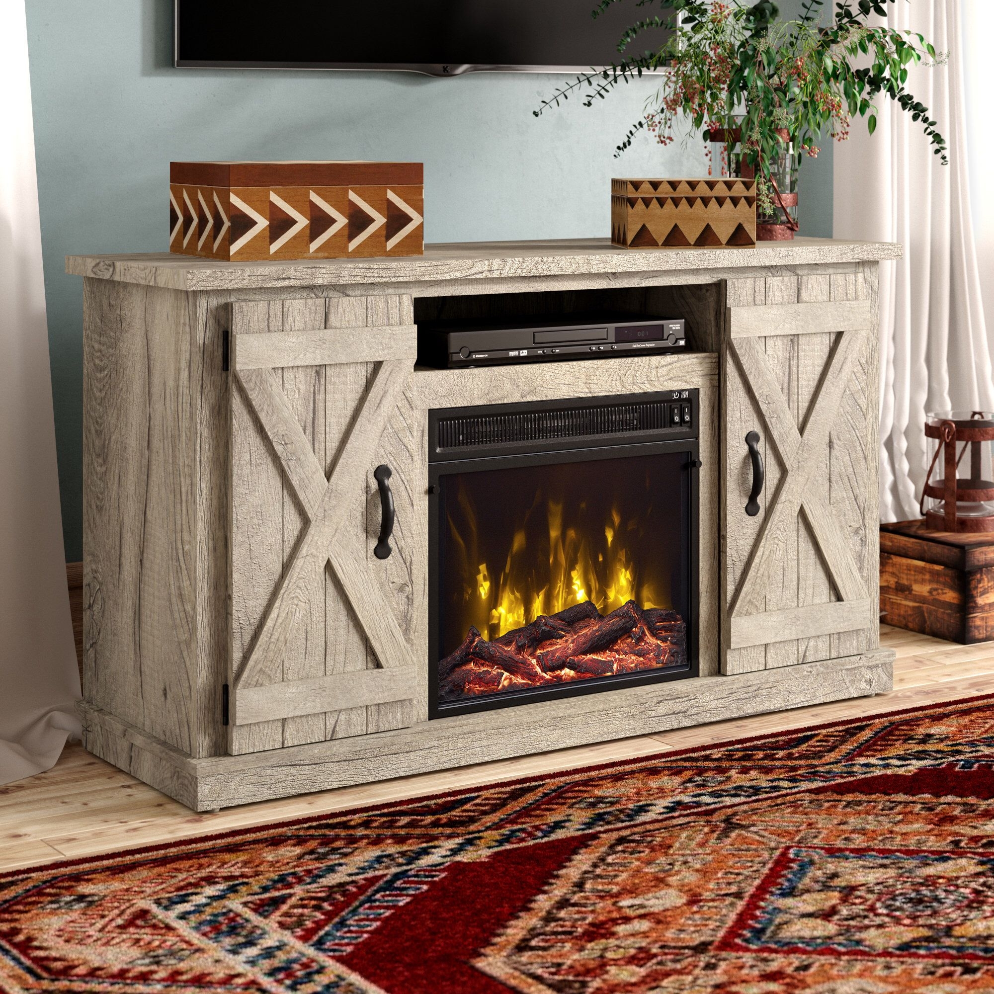 Tv Cabinet With Doors Visualhunt, Schuyler Tv Stand For Tvs Up To 60 With Electric Fireplace