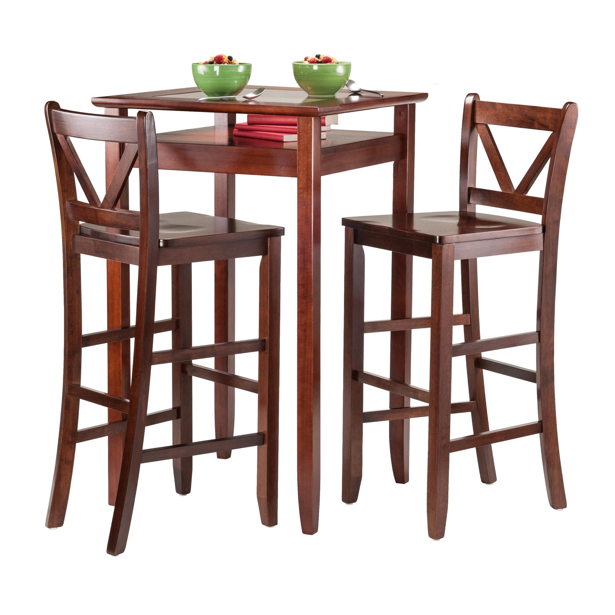Alcott Hill Belmont 3 Piece Pub Table Set & Reviews