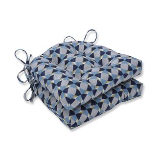 Alvin Indoor Reversible Dining Chair Cushion (Set of 2)