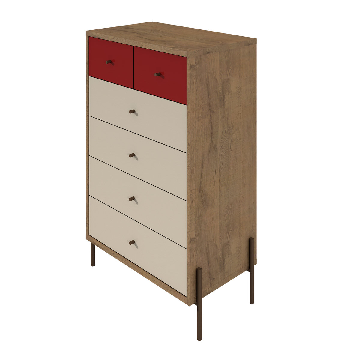 Alviso 6 Drawer Dresser