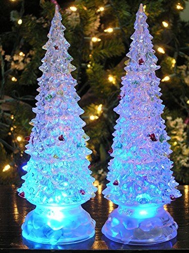 Amazon.com: 3-Piece Icy Crystal Battery Operated Lighted ...