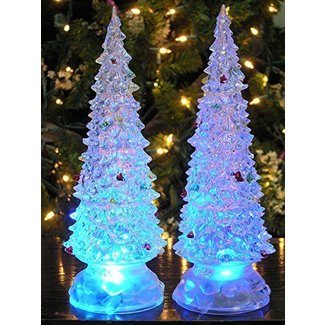 Amazon.com: 3-Piece Icy Crystal Battery Operated Lighted ...